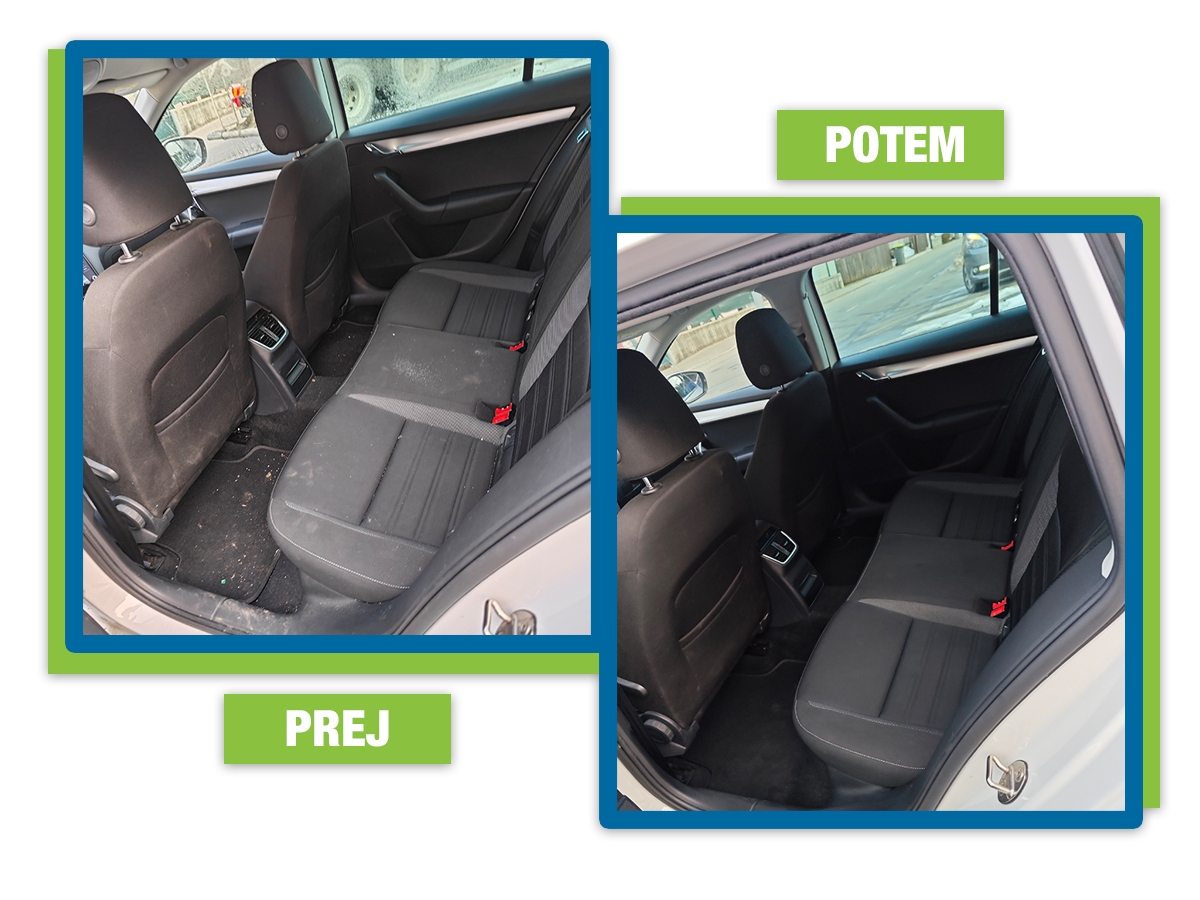 Globinsko čiščenje avta